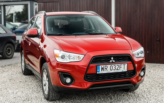 Mitsubishi ASX cena 49900 przebieg: 173000, rok produkcji 2014 z Skarszewy małe 379
